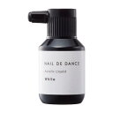 リニューアルしたNAIL DE DANCE専用のアクリルリキッドです。 蛍光剤が配合されている為、ホワイトパウダーと合わせてお使いいただくと、白さが際立ちます。 また、適度なしなりにより割れにくい仕上がりになります。 アクリルリキッド ホワイトおよび他メーカーのリキッドを使用した筆は、内容成分が異なるため兼用はお控えください。　