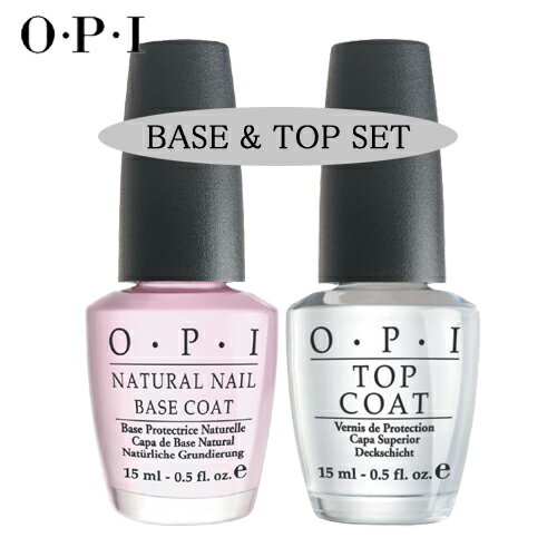 期間限定45%OFF[OPI]ベースコート&トッ