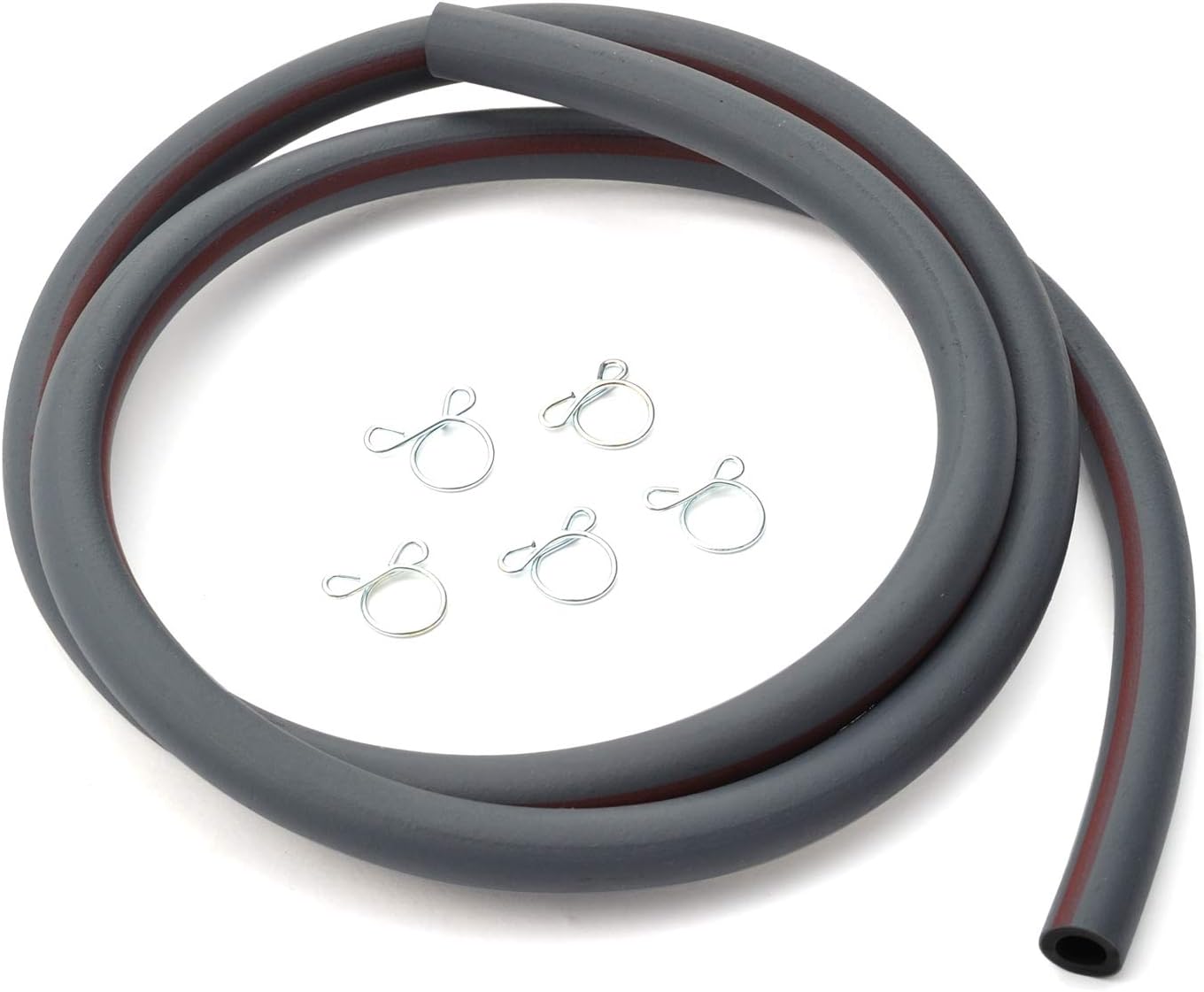 デイトナ DAYTONA ガソリンホース グレー 6mm/10mmX100cm 内径:6mm 外径:10mm 96462 燃料ホース Gasoli..