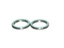 送料込790円 マフラーガスケット 26x33 XH-06同等 2個セット Muffler gasket/2X-4005 タクト ディオ リード50 ジョーカー50 リトルカブ