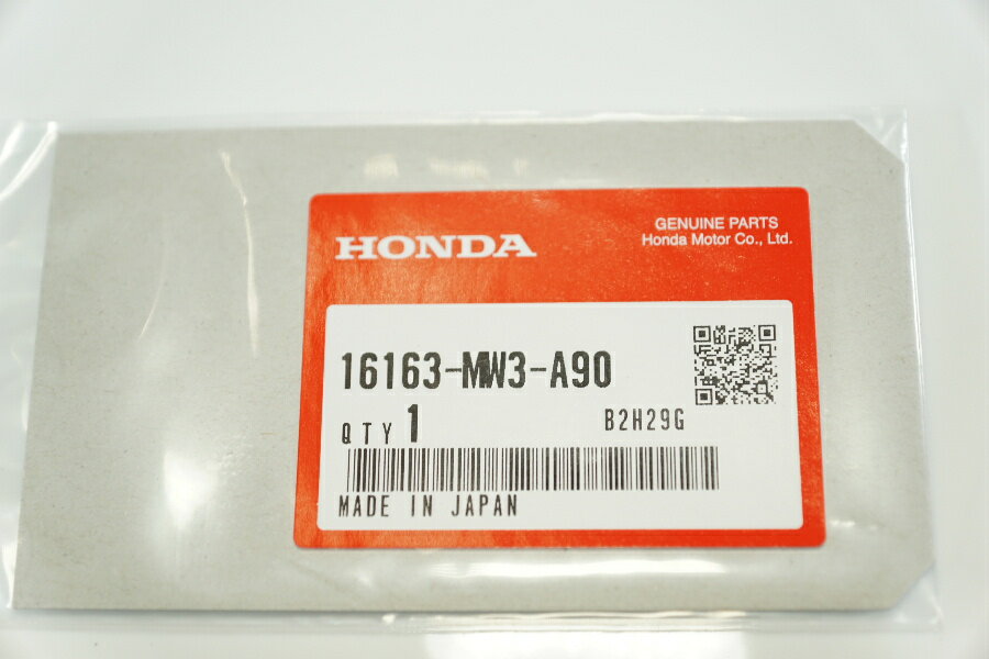 送料込10912円 ホンダ純正部品 16163-MW3-A90 x4個 キャブパッキン/4X-1521 FTR CB400SS CB400SF