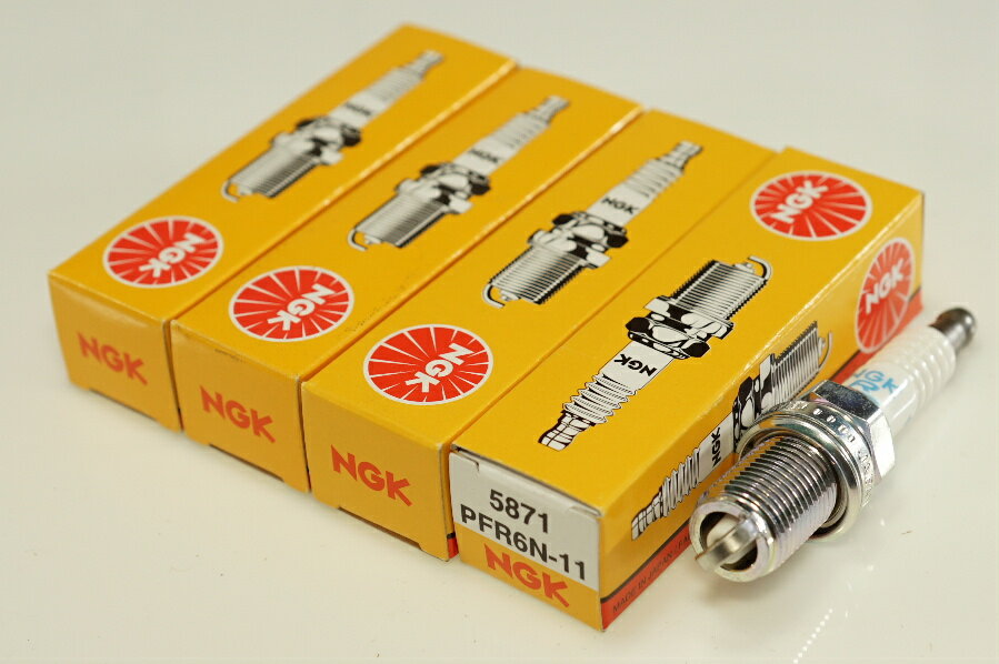 NGK PFR6N-11 5871 一体形 x4本 エヌジーケー 日本特殊陶業 Spark plug/4X-2614 エリーゼ - MG TF - 75 GH-RJ25T 75 GH-RJ25 フリーラ..