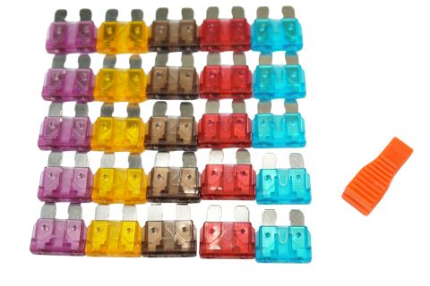 車丸ごと1台分 ヒューズリセットキット 平型ヒューズx25 + プラー/00-1145