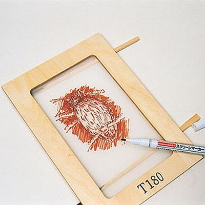 サン描画剤(スクリーンマーカー)　ペンタイプ　油性【ネコポス対応】 2