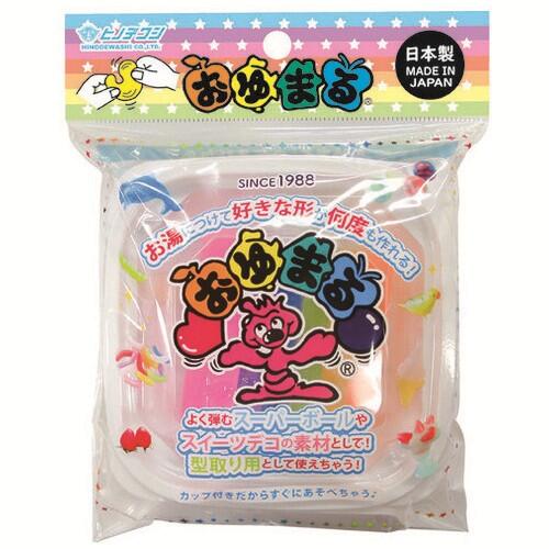 乐天商城 - お湯で柔らかくなる　おゆまる　6色6個セット