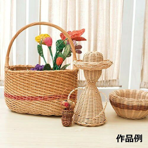 あけび風籐芯材 約2mmφ 合計約220m 300g 籐工芸 籐手芸 ラタン 素朴 つる 用具 道具 少量タイプ auc-27so-10001895 手作り工房遊 サンプル画像2