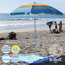 GO BEACH ゴービーチ ビーチパラソル BEACH PARASOL 2020春夏 ブルー/ネイビー/イエロー ワンサイズ 【2020_LEISURE】 【evi】【3E】