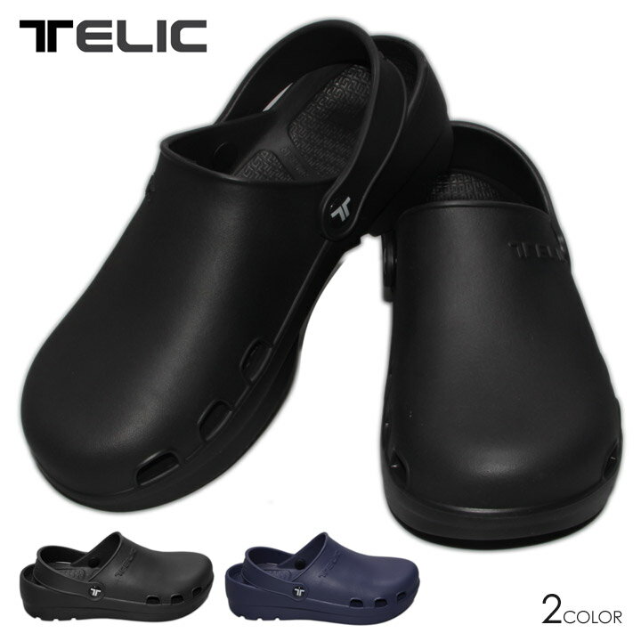 TELIC サボ リカバリーサンダル メンズ レディース ユニセックス 衝撃吸収 負担軽減 クッション カップソール 歩きやすい DOCTOR'S SABOT ブラック ネイビー 22.cm-28cm【evi】