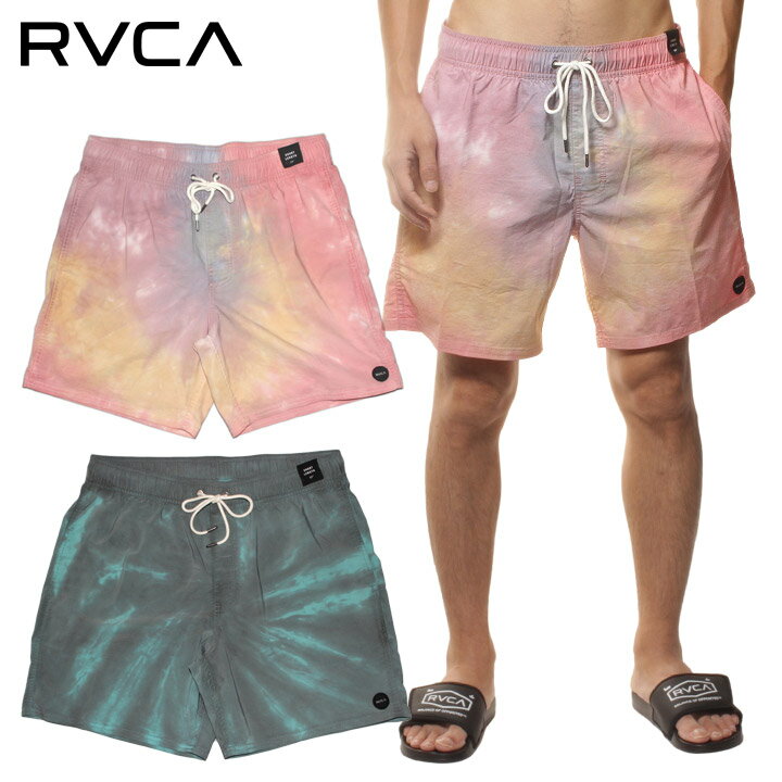 【ラストサマーセール 36%OFF】RVCA ルーカ サーフパンツ メンズ ブランド 水着 トランクス MANIC ELASTIC BOARDSHORTS 17 BC041-536 サーフ ストリート サーフィン オフホワイト S M L 2022春夏 新作【evi】