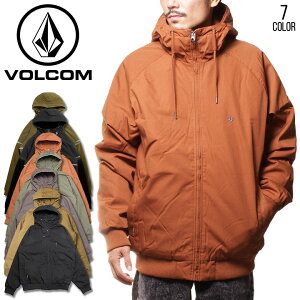 VOLCOM ジャケット メンズ アウター ストリート サーフ スケート HERNAN 5K JACKET A1732010 22秋冬 ベージュ ブラック カーキ ライトブラウン マスタード グリーン S M L XL【evi】