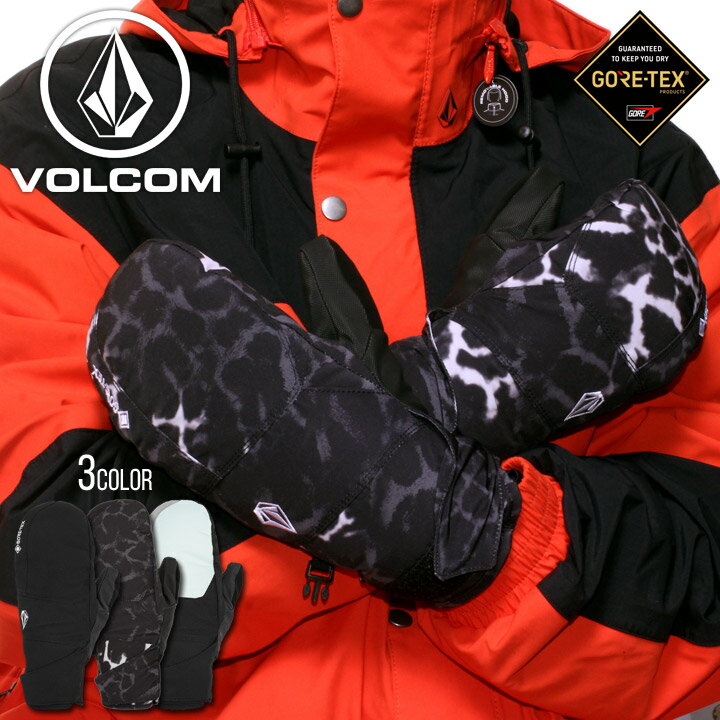 【SALE／10%OFF】 VOLCOM ボルコム グローブ 手袋 ゴアテックス スノーボード メンズ STAY DRY GORE-TEX MITT J6852204 2022-2023秋冬 迷彩 カモフラージュ S M L 【evi】