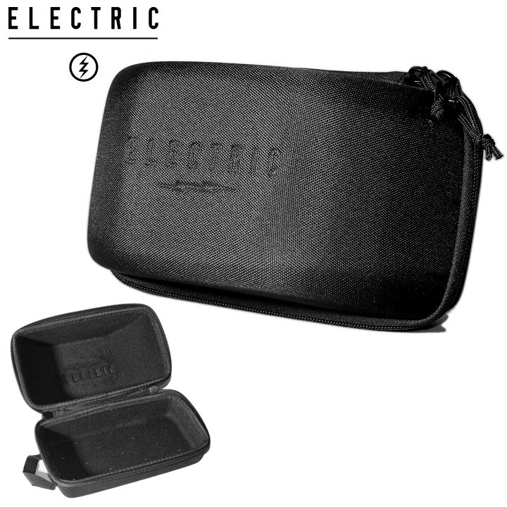 ELECTRIC エレクトリック ゴーグルケース メンズ ゴーグル収納 スノーボード アクセサリー HARD GOGGLE CASE E23A17 ブラック ワンサイズ 2022-2023秋冬 新作【evi】