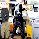 COOKMAN クックマン シェフパンツ おしゃれ かわいい 男女兼用 メンズ レディース ユニセックス CHEF PANTS DUCK CANVAS M L XL ブラック ブラウン ストライプ 2023年秋冬 新作 