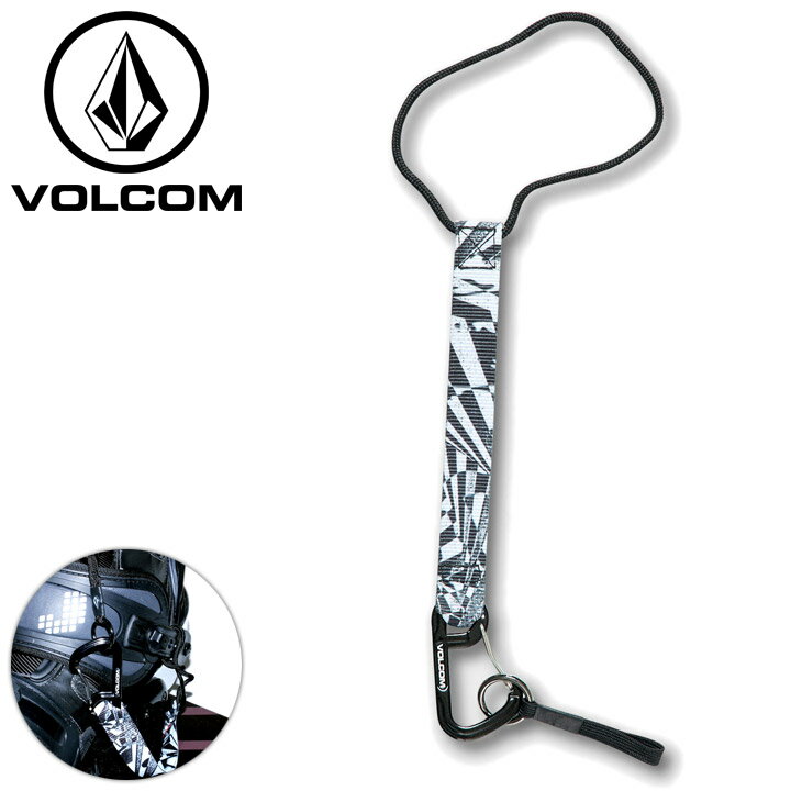 51%OFF │ スペシャル セール │ VOLCOM ボルコム リーシュコード メンズ スノーボード用 アクセサリー JP LEASH CORD J67524JA ブラック ワンサイズ 2023-2024秋冬 新作 