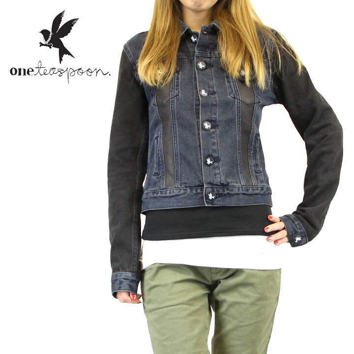 80%OFF │ スペシャル セール │ ONE TEASPOON ワンティースプーン ジャケット レディース LETHER&CREST JOHNY JACKET