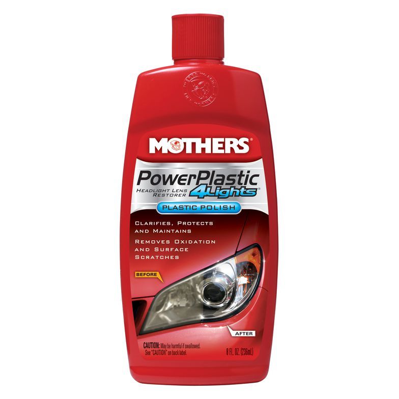 マザーズ パワープラスティック 8oz【MOTHERSマザーズ直輸入♪ヘッドライトにも！コンパウンド　カー用品 研磨剤　ハーレー ケミカル】