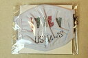 【セール20%OFF】 ウザリス USUALIS 【マスク】【春夏アウトレット現品限り品】【イタリア製】【スワロフスキー】【インポート】【カットソー】【メンズウ...