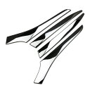 カローラスポーツ 210系 ヘッドライト ガーニッシュ メッキ仕上げ アクセサリー カスタム 外装 エアロ パーツ 4PCS (トクトヨ)Tokutoyo