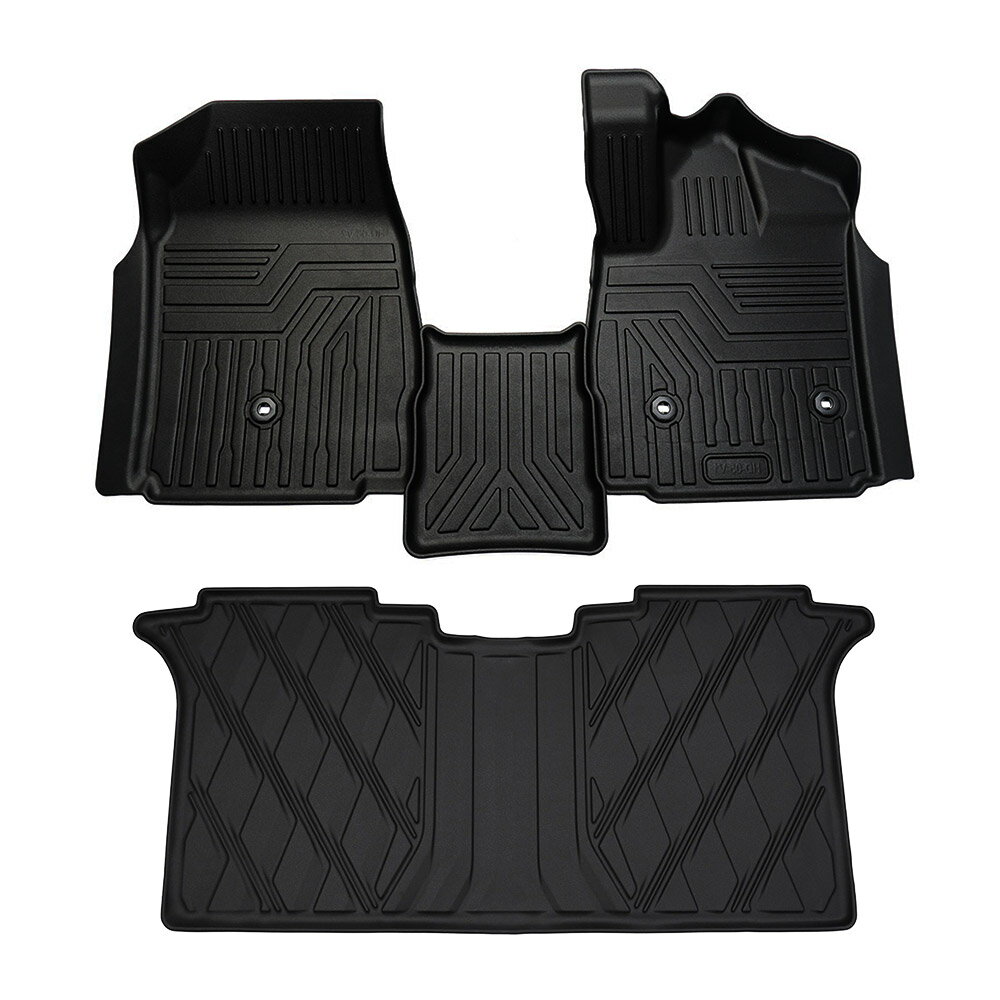 アルファード ヴェルファイア 30系 前期 後期 3Dフロアマット 1列目+2列目 立体カーマット カスタム 防..