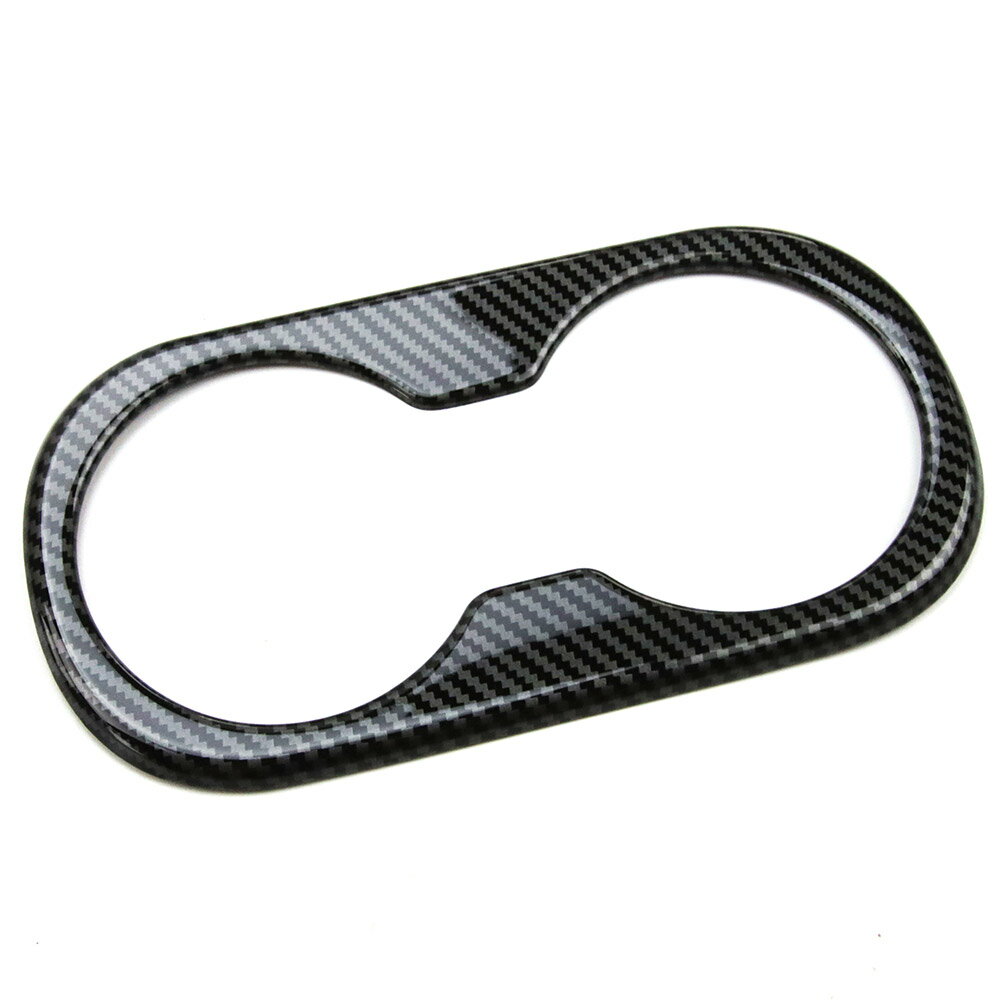 トヨタ PRIUS プリウス 60系 リアカップホルダーガーニッシュ カーボン調 1P (トクトヨ)Tokutoyo