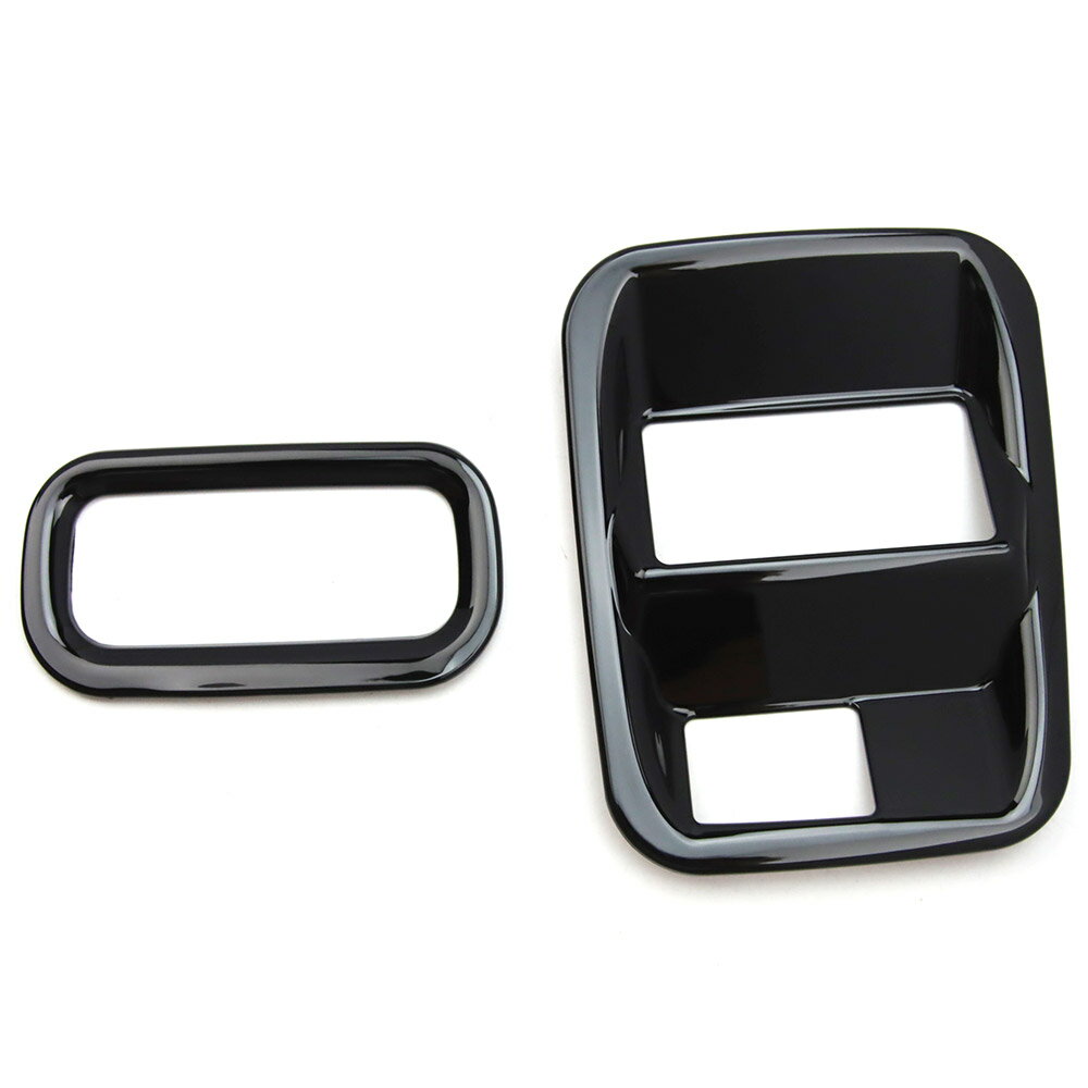 ホンダ 新型フリード GT系 スライドドアスイッチパネル インテリアパネル 内装ガーニッシュ ピアノブラック 2P (トクトヨ)Tokutoyo