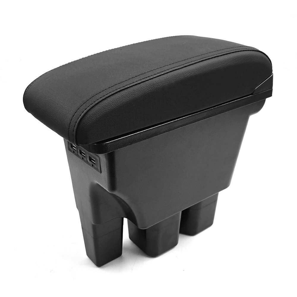 新型 ジムニー JB64W JB74W 多機能 コンソールボックス USBポート JIMNY アームレスト 収納 肘掛け ブラック (トクトヨ)Tokutoyo