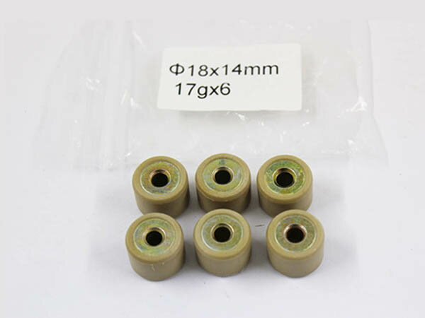 ホンダ リード110/Dio110/ズーマーX/ベンリィ110/プロ用 ウエイトローラー 17g×6個 (トクトヨ)Tokutoyo