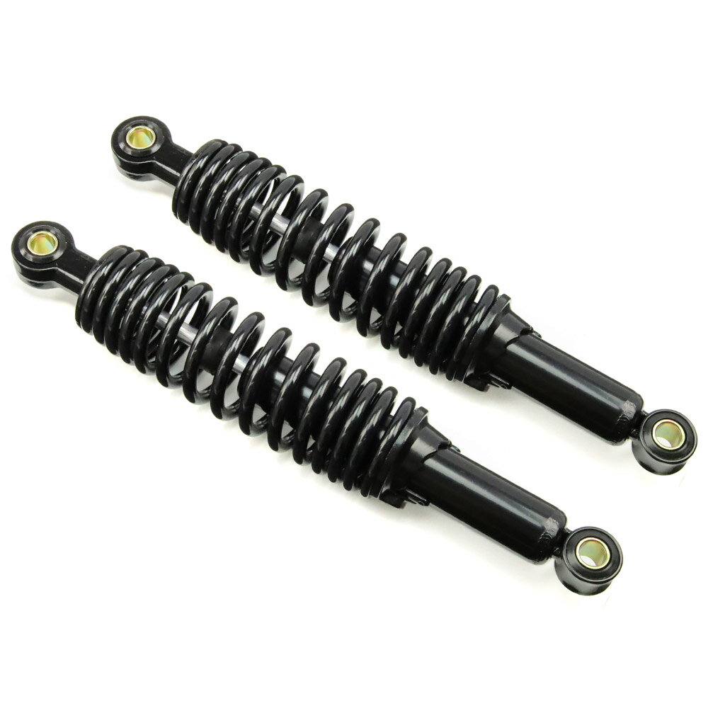 ボルティー CB400SS エリミネーター250 SR400 リアサス リアショック リアサスペンション 32cm 穴径12mm 黒 (トクトヨ)Tokutoyo