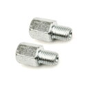 ミラー変換アダプター ミラー10mm→車体 10mm 逆ネジタイプ 2本セット【貫通タイプ】 (トクトヨ)Tokutoyo