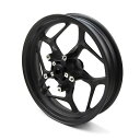 ホンダ(HONDA) PCX125 JK05/JK06 PCX160 KF47 バイク フロント アルミホイール 14インチ 5穴 純正タイプ バルブ付き ブラ...