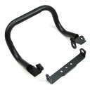 バイク用 テールライトガード ハンターカブCT125(JA55)Hunter Cub 後部保護ブラケットテールライト リアバンパー 18mm径鉄パイプ使用 黒 ...