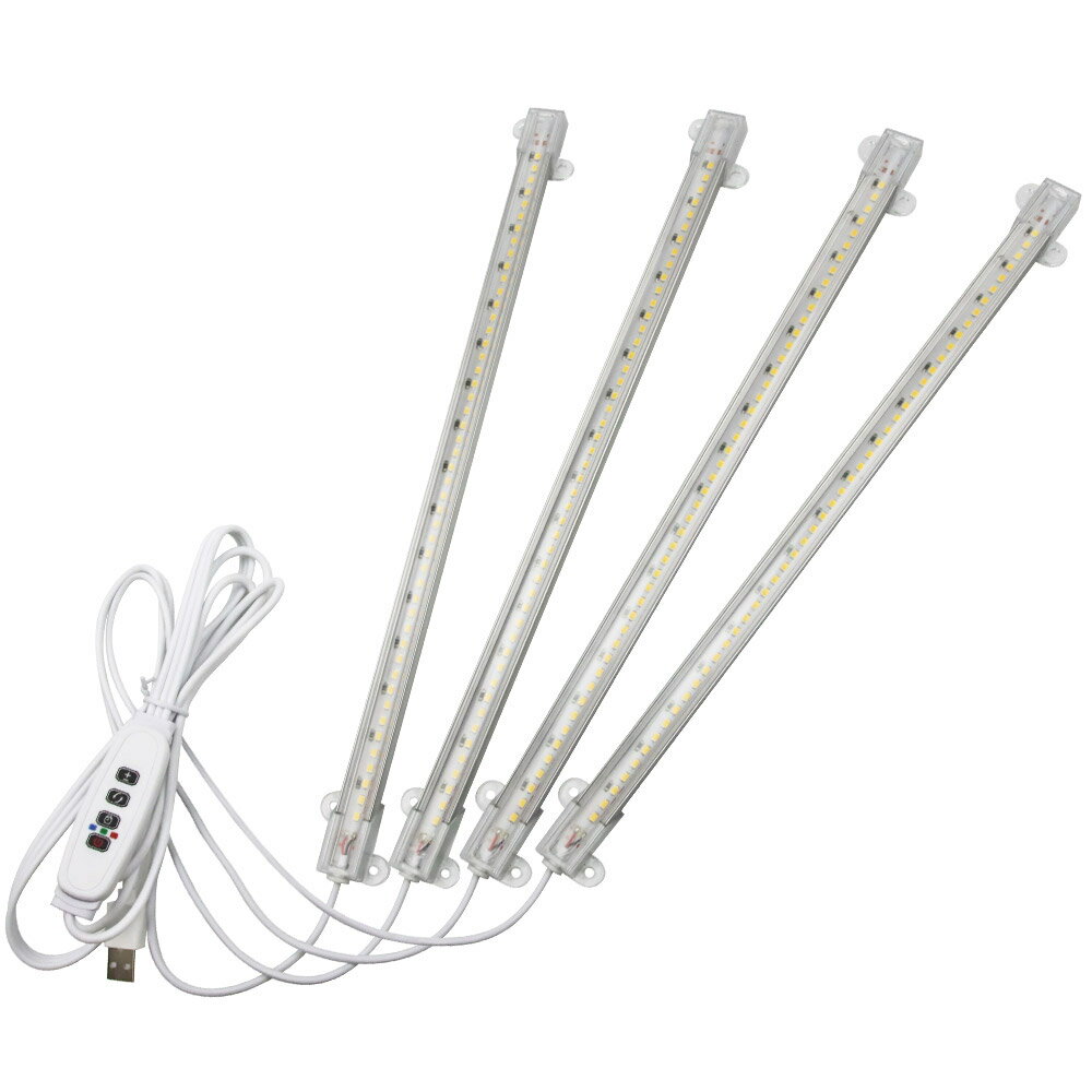 植物育成ライト タイマー 観葉植物育成ライト 育成ライト 暖色系10段階調光 フルスペクトル 育苗ライト..