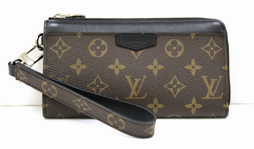 【質SHOPアデ川】LOUIS VUITTON ルイヴィトン モノグラム マカサー ジッピー・ドラゴンヌ M69407 L字ファスナー 長財布【中古】【USED】【送料無料】【質屋】【財布】【ストラップ】【アデガワ】【北越谷】