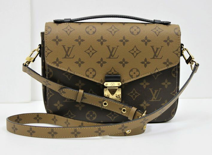 【質SHOPアデ川】LOUIS VUITTON ルイヴィトン モノグラム ポシェット・メティスMM M44876 ハンドバッグ ショルダーバッグ 2WAY ブラウン【中古】【USED】【送料無料】【質屋】【バック】【アデガワ】【北越谷】