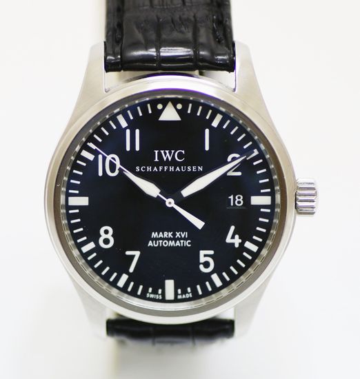 【質SHOPアデ川】IWC パイロットウォッチ マーク16 TW325501 腕時計 ブラック【中古 ...