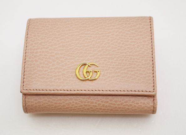 【質SHOPアデ川】GUCCI グッチ プチマーモント 三つ