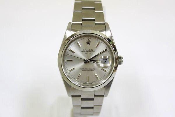 【質SHOP アデ川】ROLEX ロレックス 15200 オイスター パーペチュアル デイト E番 メンズ 腕時計 【中古】 【送料無料】 【質屋出店】 【smtb-TD】 【saitama】