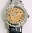【菊地質店】【中古】エルメス HERMES クリッパー CL4.210 レディース クォーツ 腕時計【質屋出店】<12-11>
