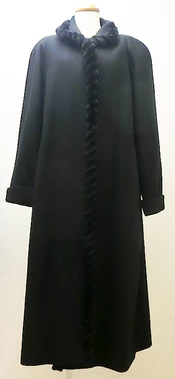 乐天商城 - 【菊地質店】【中古】レディース コート ブラック フリーサイズ【送料無料】【質屋出店】【smtb-TK】＜888-8＞