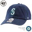 【8/27再入荷】47 Brand キャップ フォーティーセブンブランド シアトル マリナーズ / '47Brand SEATTLE MARINERS HOME MLB '47 CLEAN UP “RGW24GWS" イチロー