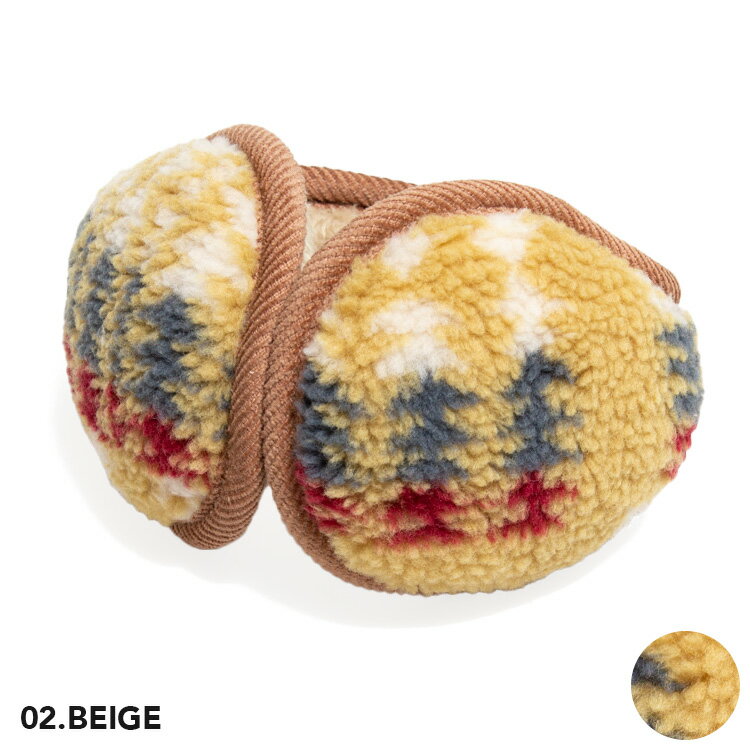 【2022AW】PENDLETON ペンドルトン ネイティブ柄 ボア イヤーマフ [耳あて] / PENDLETON WOOLEN MILLS BOA EAR MUFF 耳当て PDT-000-223019 プレゼント ギフト 暖かい