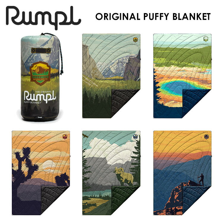 rumpl ブランケット ランプル Original Puffy Blanket オリジナル 中綿 撥水 ブランケット 掛け布団 アウトドア キャンプ 車中泊 インテリア ひざ掛け 