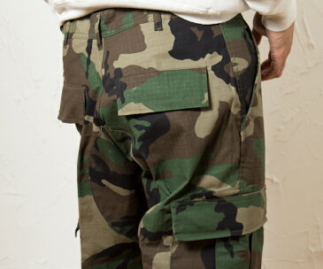 ROTHCO(ロスコ) リップストップ カモフラ柄(迷彩) ミリタリー カーゴパンツ #カモフラージュ / ROTHCO Military Cargo Pants Camo / ミリタリー / アメカジ / ミリタリーパンツ