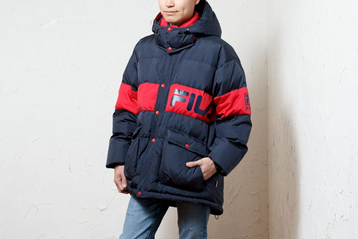 フィラ FILA Heritage ヘリテージ ダウンジャケット / Down Jacket 正規取扱店 【限定ライン】 90年代