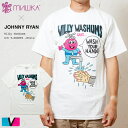 MISHKA ミシカ ジョニーライアン 限定コラボ オリジナルグラフィック 半袖Tシャツ / MISHKA x JOHNNY RYAN: WILLY WASHUMS TEE (WHITE/89535) ストリート