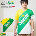 【STAPLE PIGEON NYC / ステイプル】ステイプル スプライトレモン コラボ 切替え 刺繍 Tシャツ 半袖 /STAPLE SPRITE S/S T-SHIRT (2001C5817)