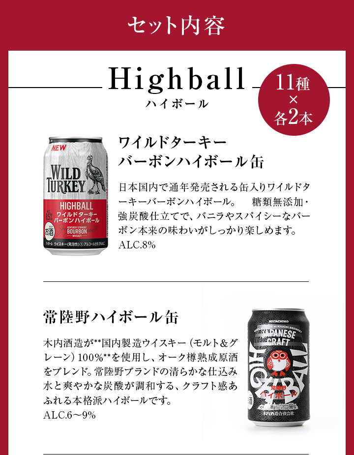 ハイボール 缶 飲み比べセット 22本（11種×各2本） サントリー角・三郎丸・アマハガン・戸河内・麻布・大山・六甲山など｜クラフト＆国産ウイスキー｜ギフト・家飲みに最適
