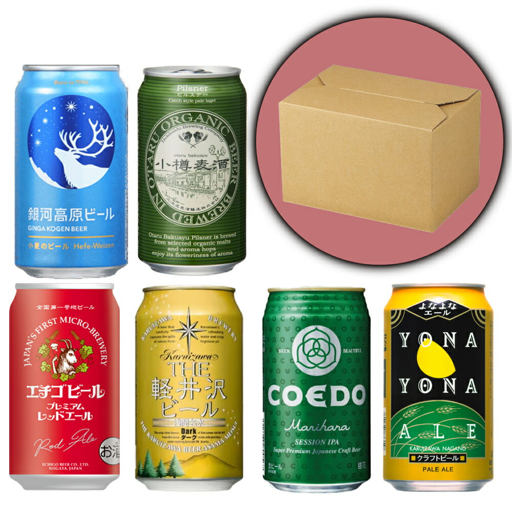 ビール 特撰ギフトこだわりのクラフトビールギフト 6本セット★お試し 誕生日数量限定 御中元 御歳暮