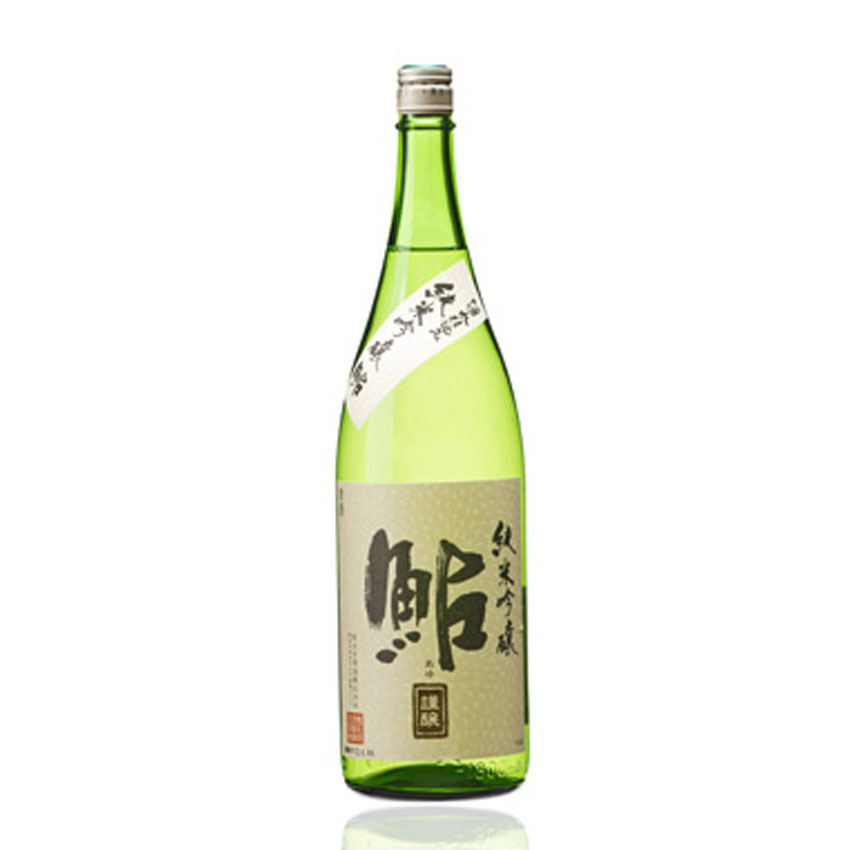 ★ 日本酒 正規特約店 鮎正宗 鮎 純米吟醸 金ラベル　1800ml