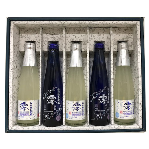 日本酒 澪　スパークリング清酒★澪ホワイトスパークリング　300ml 化粧箱付のサムネイル